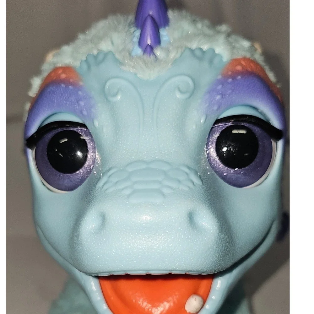 FurReal Friends‎ Torch My Blazin Dragon Interactive Plush Hasbro 2015 Blue B5142